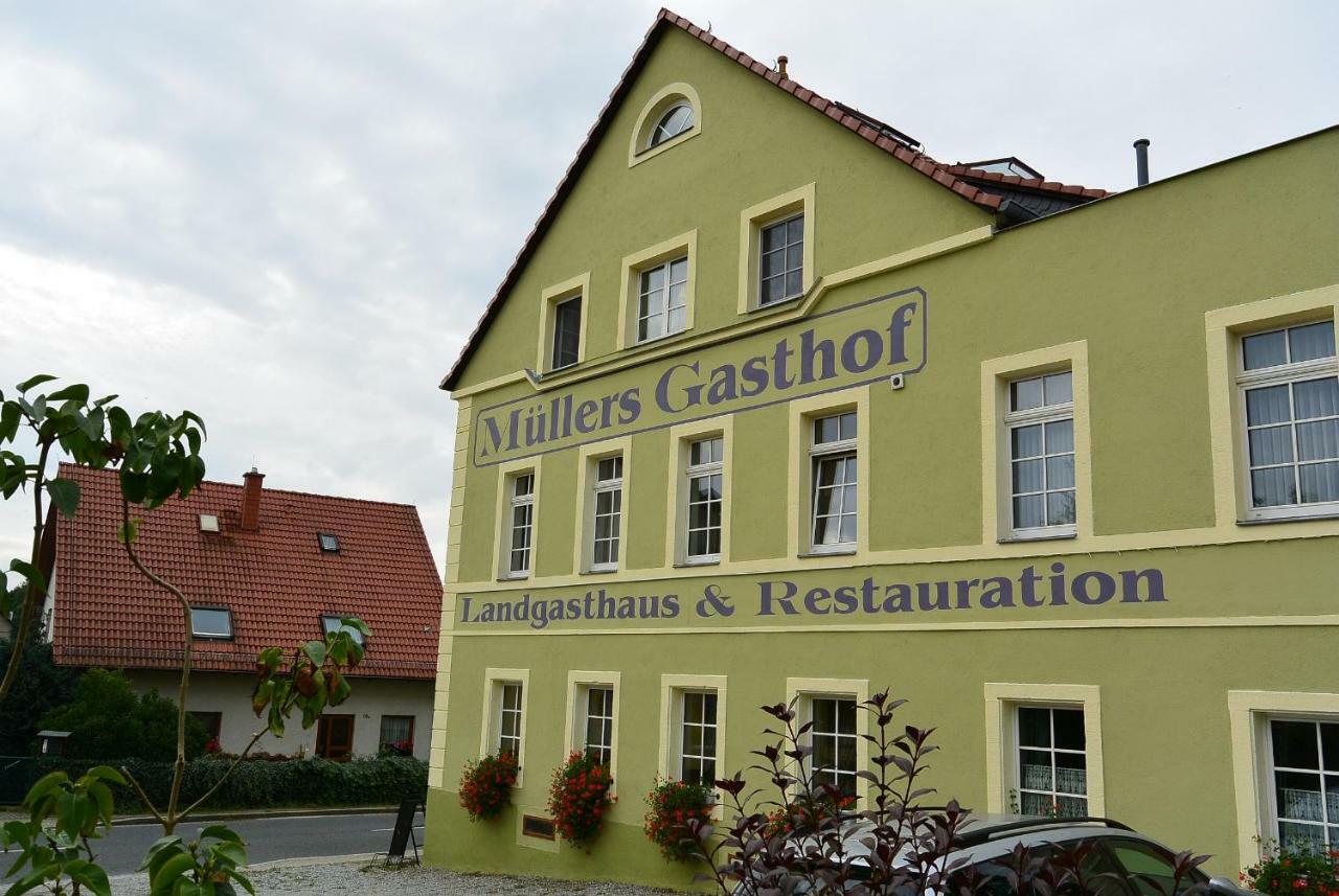Landgasthaus Muellers Gasthof Radeberg Eksteriør billede