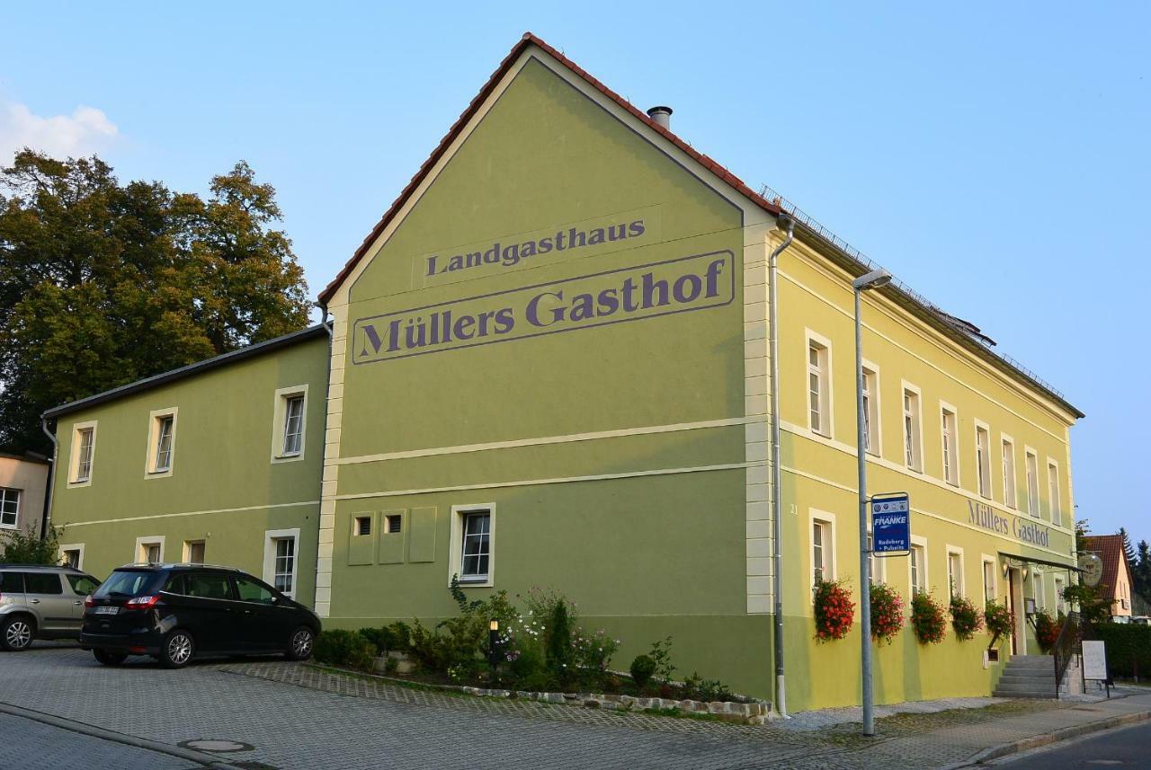 Landgasthaus Muellers Gasthof Radeberg Eksteriør billede